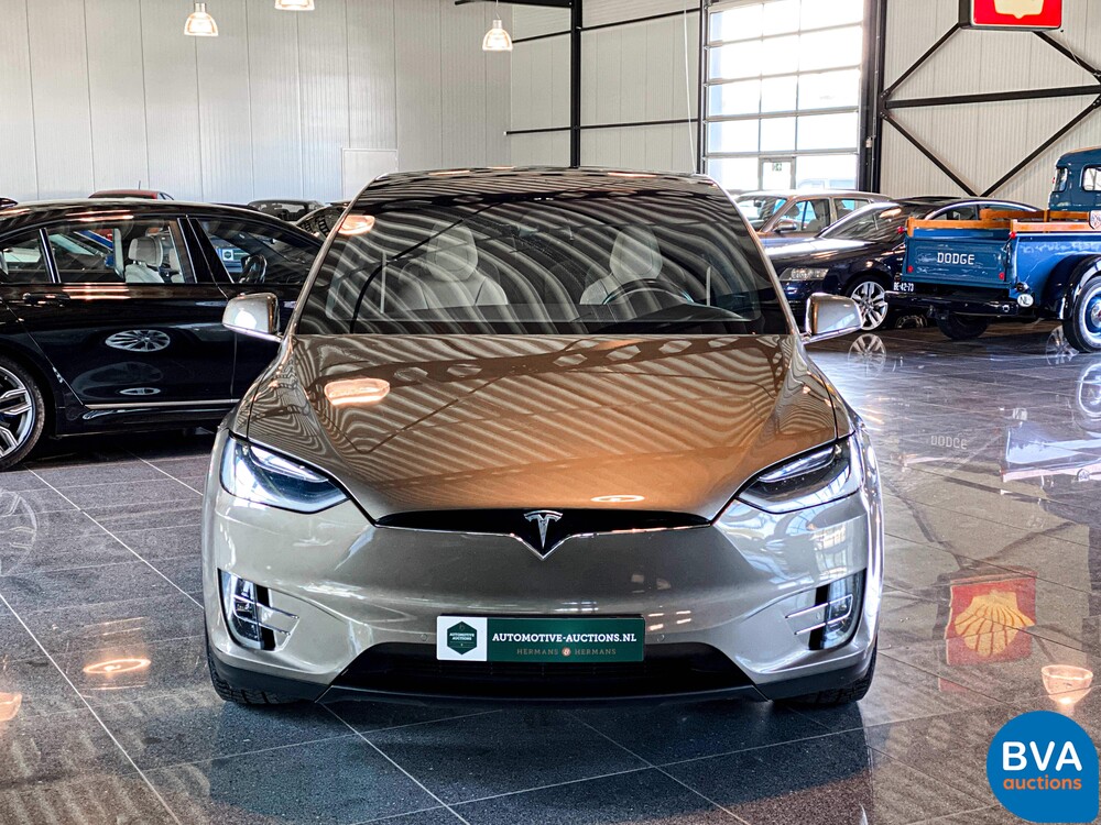Tesla Model X 90D Autopilot für 6 Personen 428pk 2016 -Org NL- Dual Motor, NB-493-J.