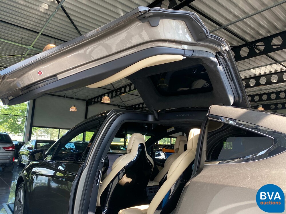 Tesla Model X 90D Autopilot für 6 Personen 428pk 2016 -Org NL- Dual Motor, NB-493-J.