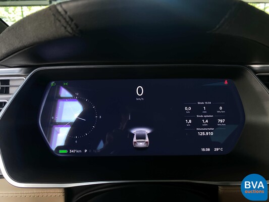 Tesla Model X 90D Autopilot für 6 Personen 428pk 2016 -Org NL- Dual Motor, NB-493-J.