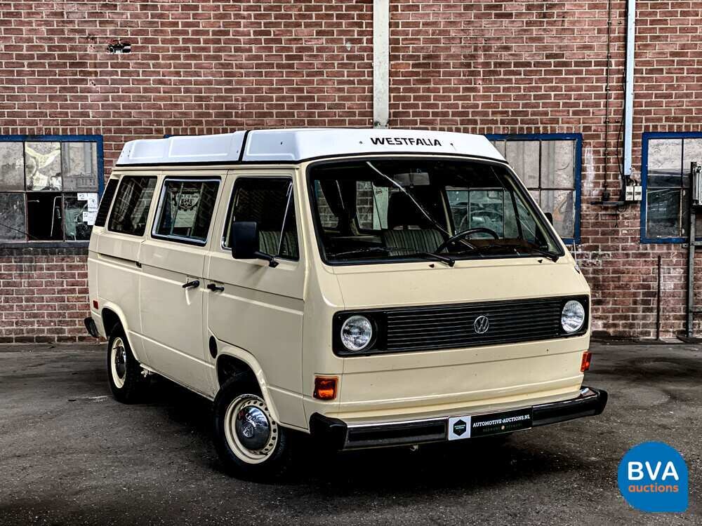 Volkswagen T3 Westfalia Camper Transporter 1982, J-680-JT