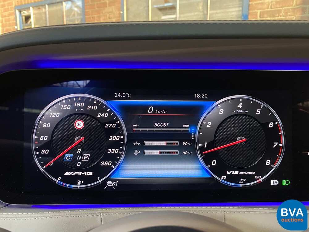 Mercedes-Benz S65 AMG Lang V12 S-class 630hp 2018 -Org NL-, RS-977-V.