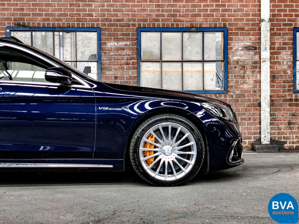 Mercedes-Benz S65 AMG Lang V12 S-class 630hp 2018 -Org NL-, RS-977-V.
