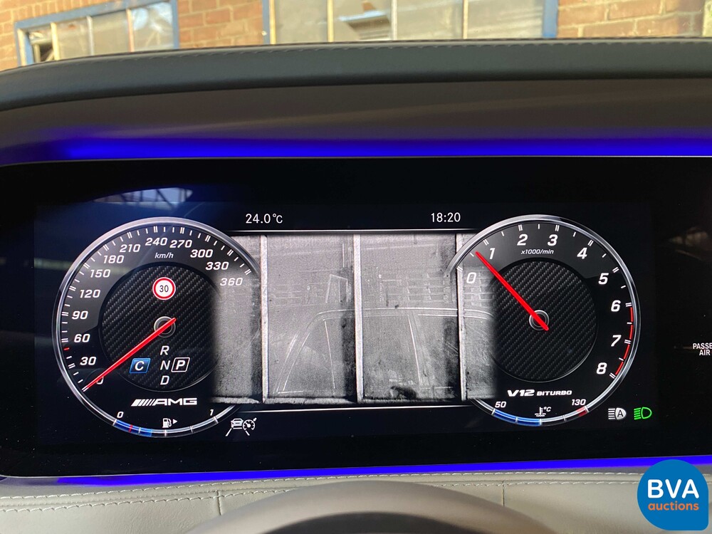 Mercedes-Benz S65 AMG Lang V12 S-class 630hp 2018 -Org NL-, RS-977-V.