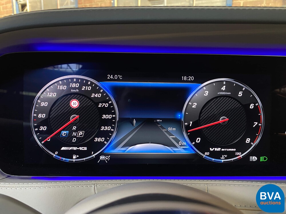Mercedes-Benz S65 AMG Lang V12 S-class 630hp 2018 -Org NL-, RS-977-V.