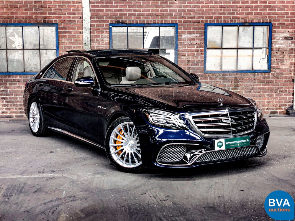 Mercedes-Benz S65 AMG Lang V12 S-class 630hp 2018 -Org NL-, RS-977-V.