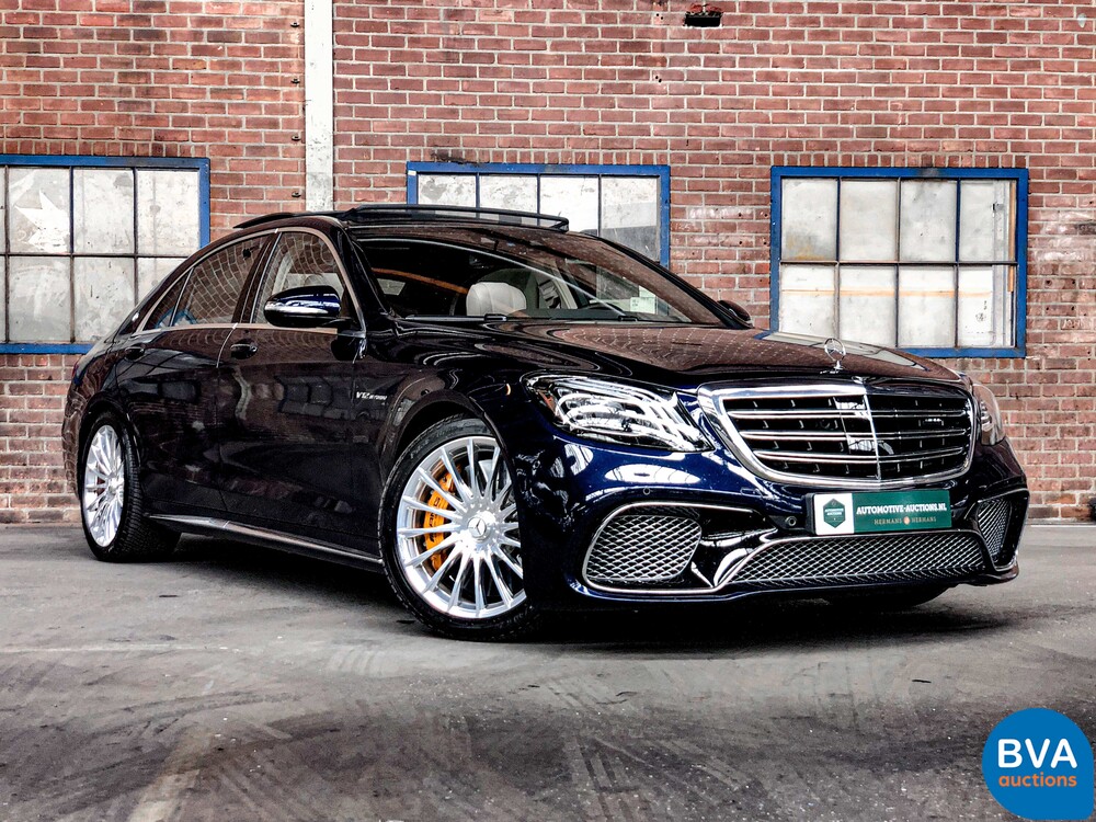Mercedes-Benz S65 AMG Lang V12 S-class 630hp 2018 -Org NL-, RS-977-V.