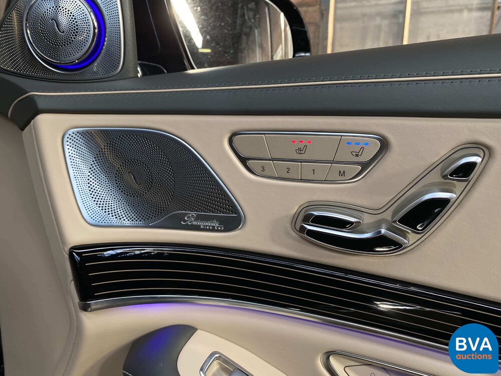 Mercedes-Benz S65 AMG Lang V12 S-class 630hp 2018 -Org NL-, RS-977-V.