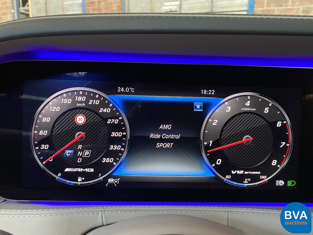 Mercedes-Benz S65 AMG Lang V12 S-class 630hp 2018 -Org NL-, RS-977-V.
