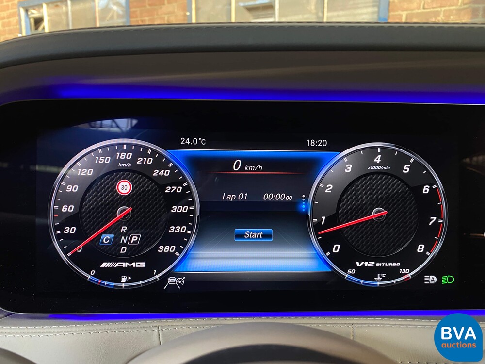 Mercedes-Benz S65 AMG Lang V12 S-class 630hp 2018 -Org NL-, RS-977-V.