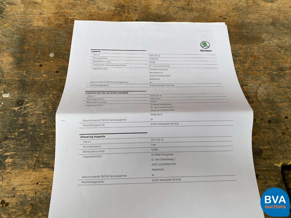 Skoda Octavia Kombi 1.6 TDI Greentech Style Business 116pk 2017 -Org NL-, PG-733-H.