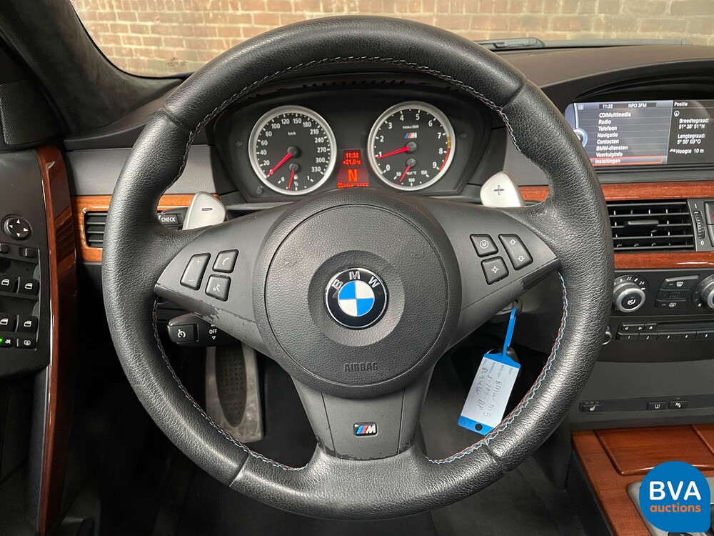 BMW M5 5.0 V10 E60 507pk 5-series 2005 -YOUNGTIMER-, J-709-BP.