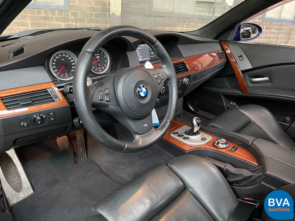 BMW M5 5.0 V10 E60 507pk 5-series 2005 -YOUNGTIMER-, J-709-BP.