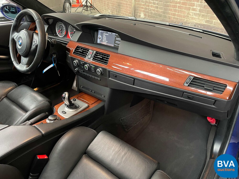 BMW M5 5.0 V10 E60 507pk 5-series 2005 -YOUNGTIMER-, J-709-BP.