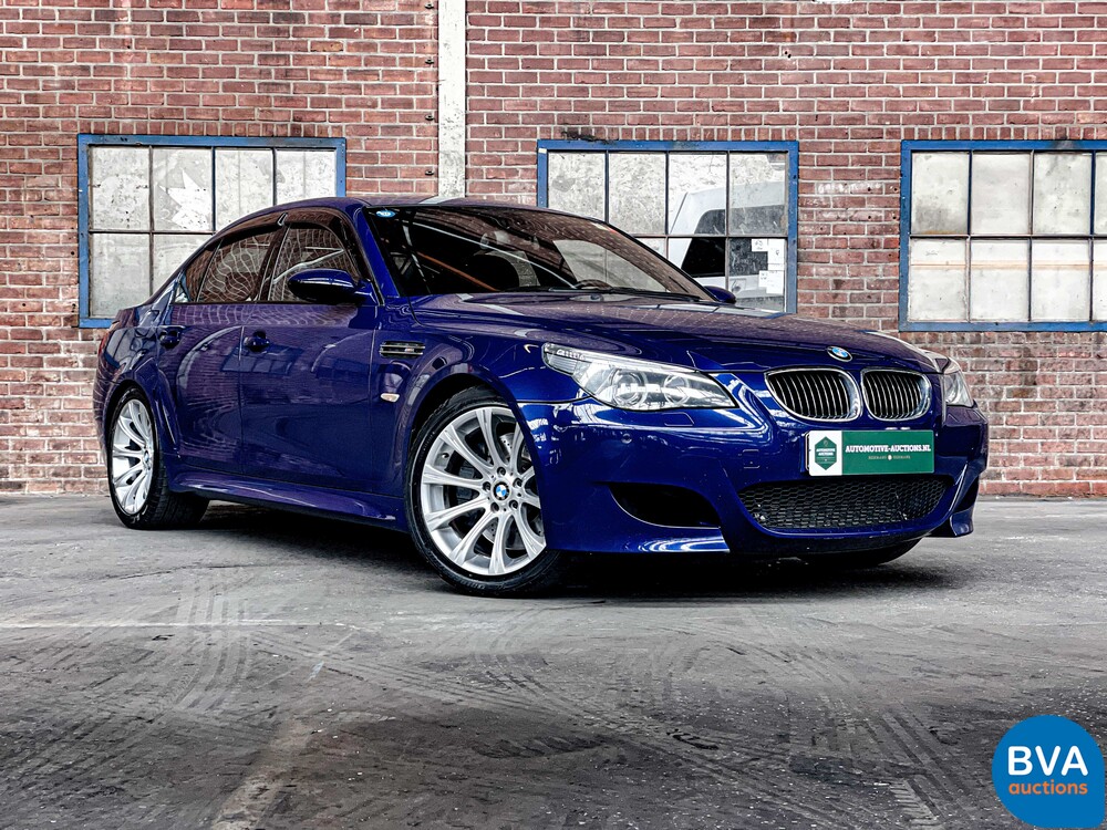 BMW M5 5.0 V10 E60 507pk 5-series 2005 -YOUNGTIMER-, J-709-BP.