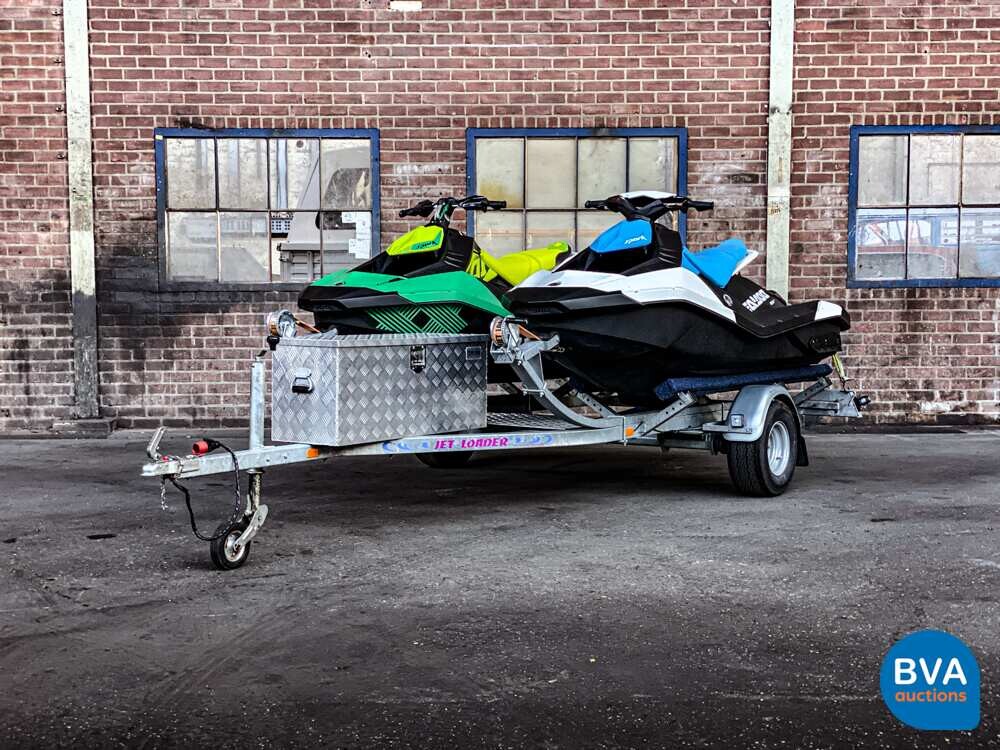 Jetloader Jetski Watercraft Trailer 2019 Doppeltrailer.