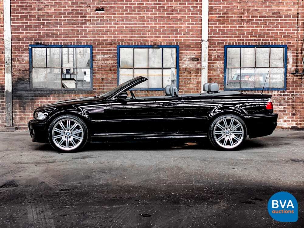 BMW M3 3er Cabrio E46 343pk 2002, -YOUNGTIMER-, J-509-JT.