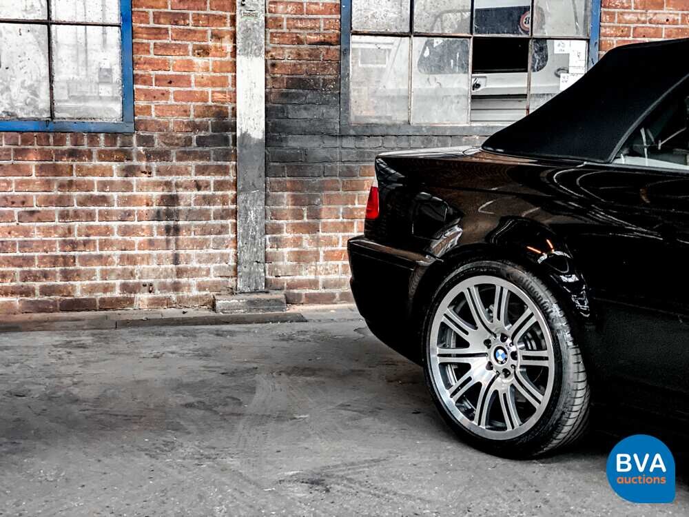 BMW M3 3er Cabrio E46 343pk 2002, -YOUNGTIMER-, J-509-JT.