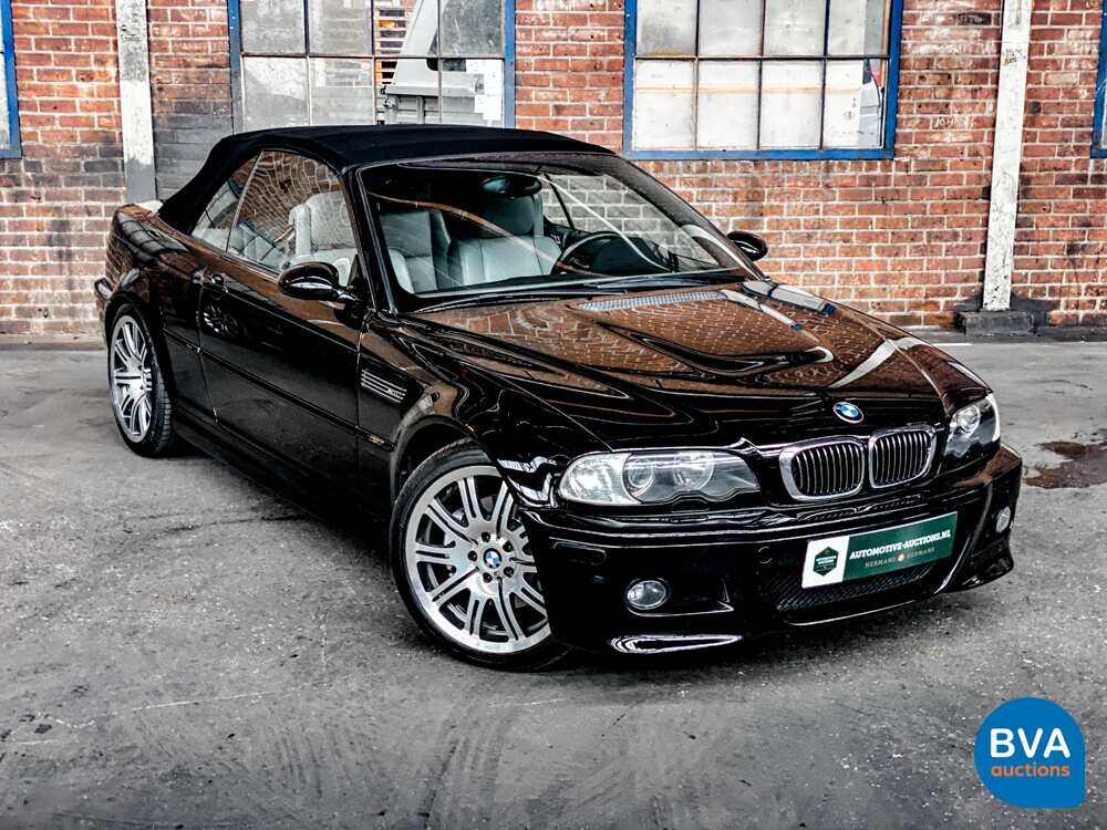 BMW M3 3er Cabrio E46 343pk 2002, -YOUNGTIMER-, J-509-JT.