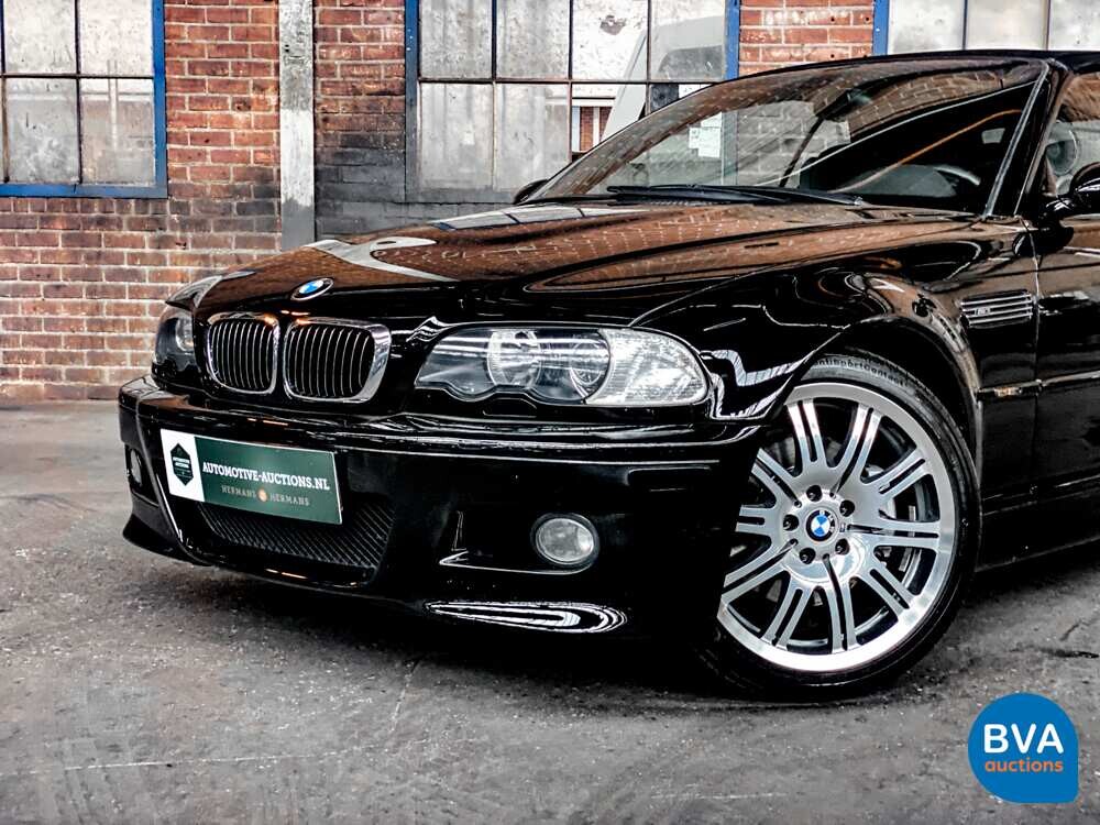 BMW M3 3er Cabrio E46 343pk 2002, -YOUNGTIMER-, J-509-JT.