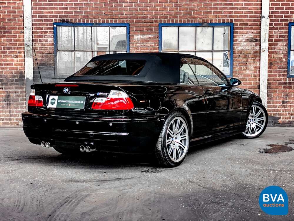 BMW M3 3er Cabrio E46 343pk 2002, -YOUNGTIMER-, J-509-JT.