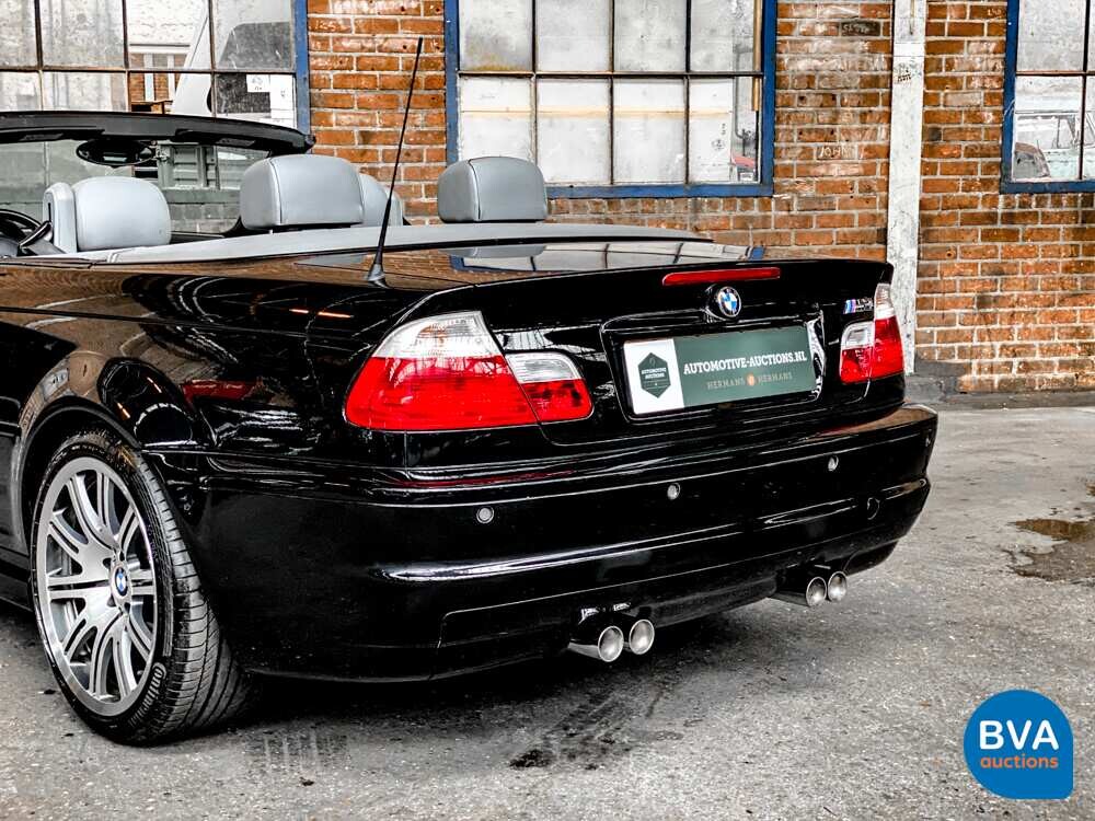 BMW M3 3er Cabrio E46 343pk 2002, -YOUNGTIMER-, J-509-JT.