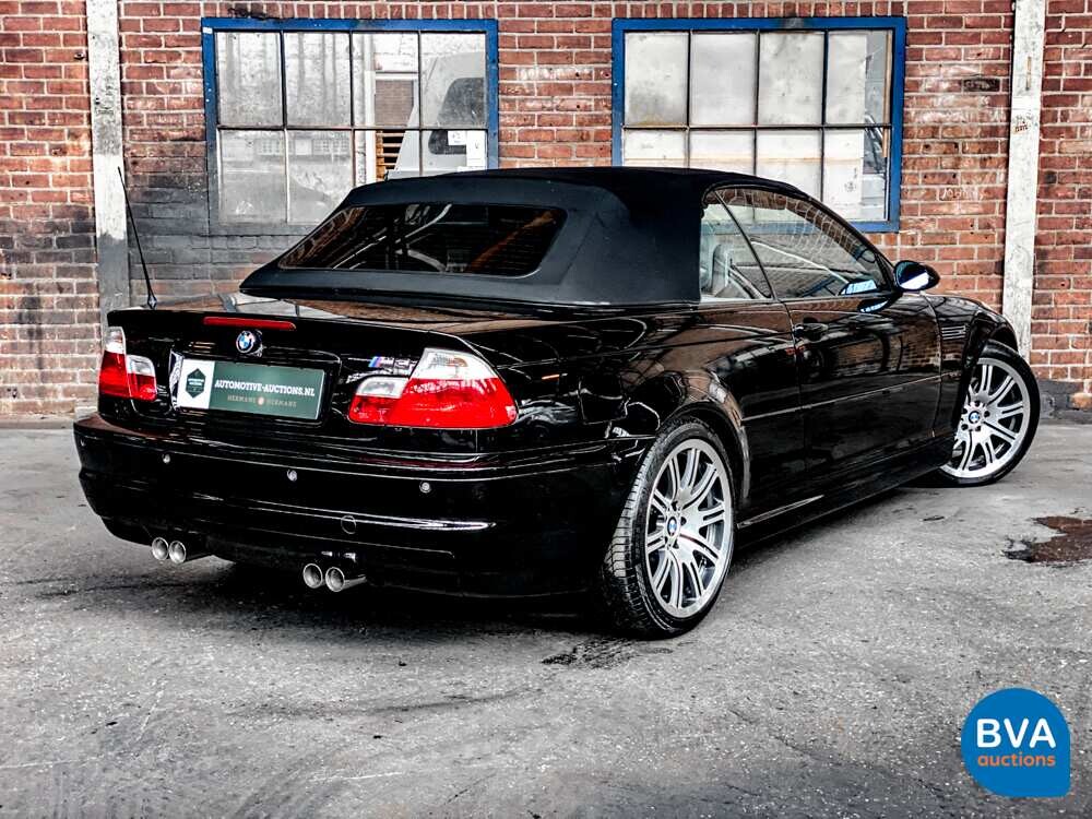 BMW M3 3er Cabrio E46 343pk 2002, -YOUNGTIMER-, J-509-JT.