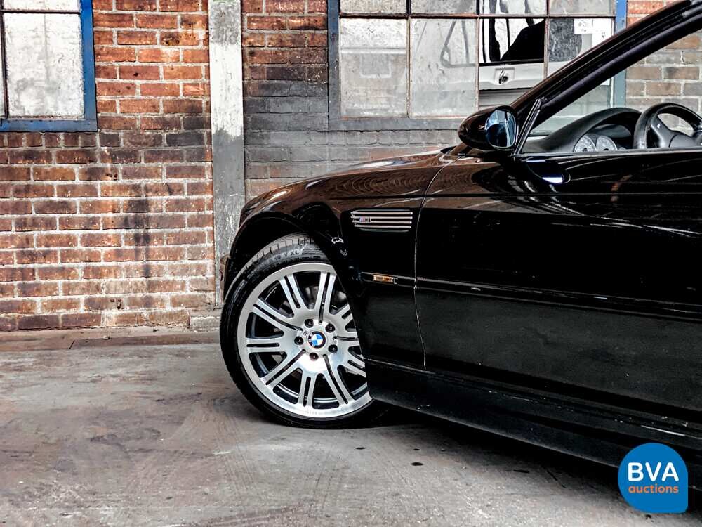 BMW M3 3er Cabrio E46 343pk 2002, -YOUNGTIMER-, J-509-JT.