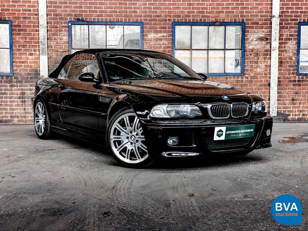 BMW M3 3er Cabrio E46 343pk 2002, -YOUNGTIMER-, J-509-JT.