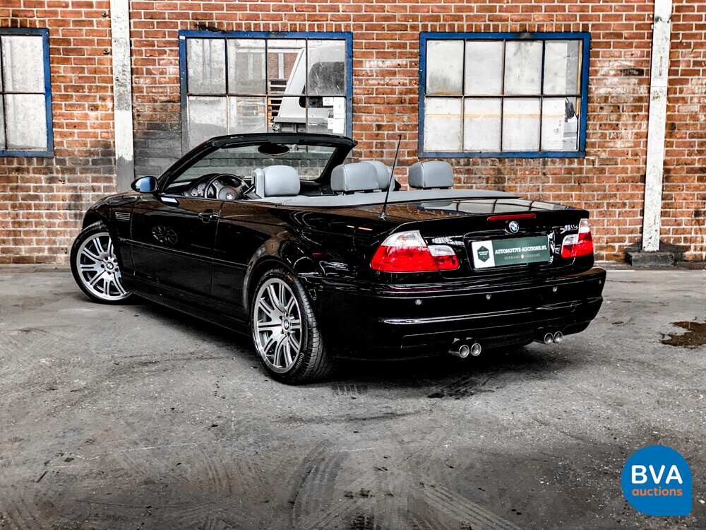BMW M3 3er Cabrio E46 343pk 2002, -YOUNGTIMER-, J-509-JT.