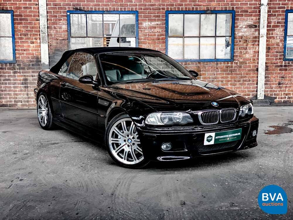 BMW M3 3er Cabrio E46 343pk 2002, -YOUNGTIMER-, J-509-JT.