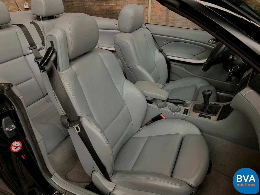 BMW M3 3er Cabrio E46 343pk 2002, -YOUNGTIMER-, J-509-JT.