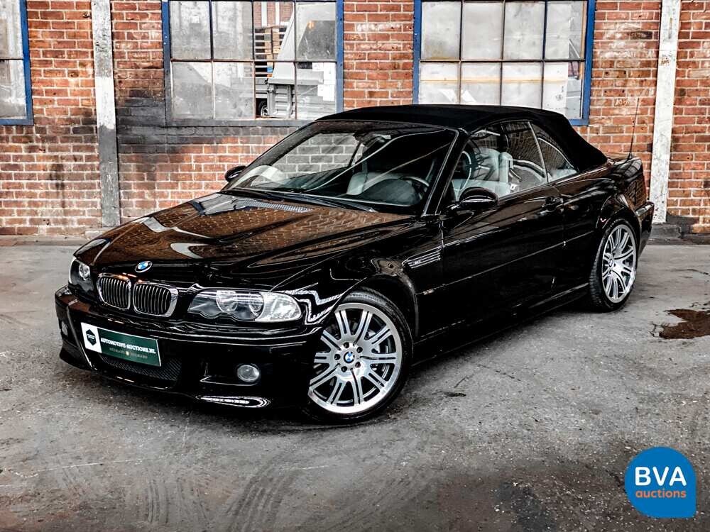 BMW M3 3er Cabrio E46 343pk 2002, -YOUNGTIMER-, J-509-JT.