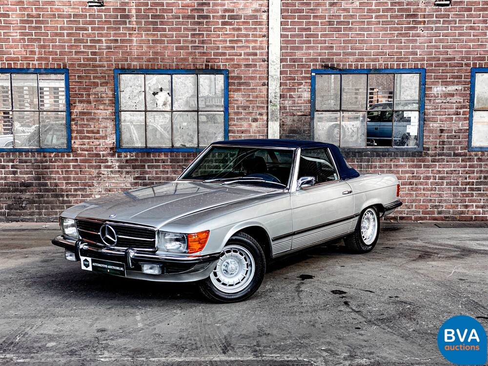 Mercedes-Benz 450SL R107 Roadster 4.5 218 PS starke SL-Klasse 1973, 23-YA-01.