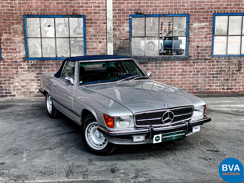 Mercedes-Benz 450SL R107 Roadster 4.5 218 PS starke SL-Klasse 1973, 23-YA-01.
