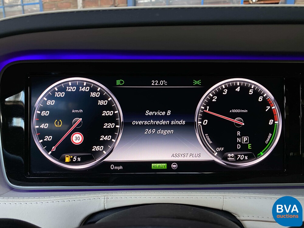 Mercedes-Benz S400 LANG Hybrid Prestige AMG S-Klasse 306 PS 2014 -Org NL-, 2-XFP-44.