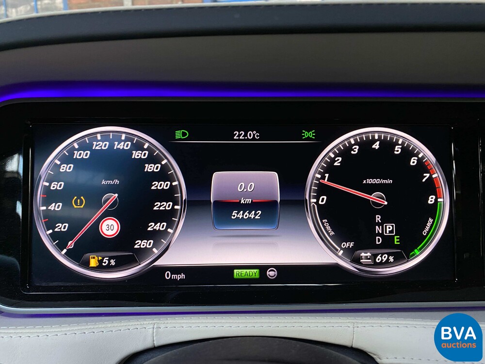 Mercedes-Benz S400 LANG Hybrid Prestige AMG S-Klasse 306 PS 2014 -Org NL-, 2-XFP-44.