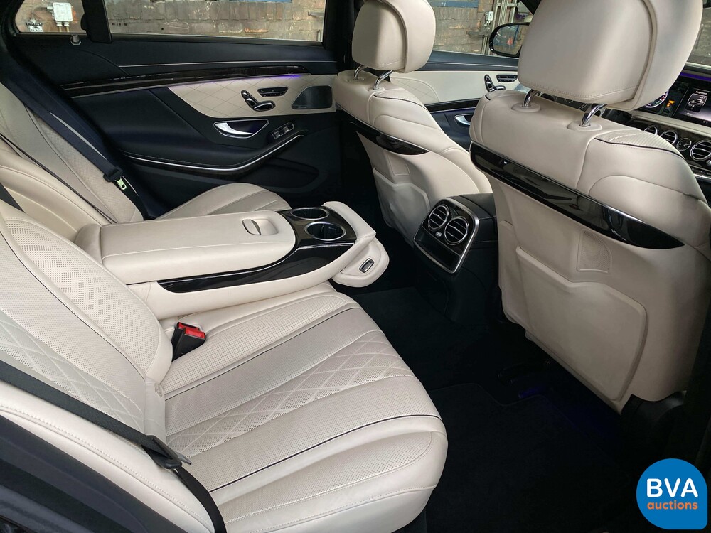 Mercedes-Benz S400 LANG Hybrid Prestige AMG S-class 306hp 2014 -Org NL-, 2-XFP-44.