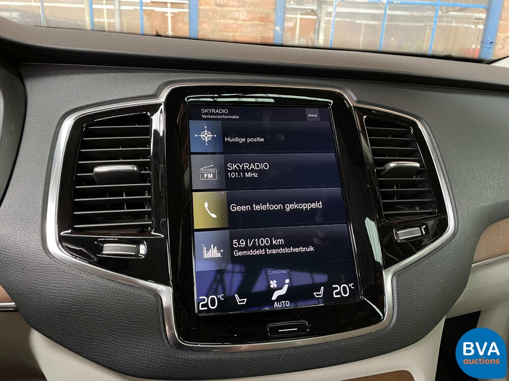 Volvo XC90 T8 Twin Engine AWD Inscription 7-Pers. 408hp 49gr. CO2 2016.