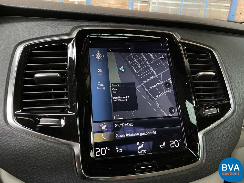 Volvo XC90 T8 Twin Engine AWD Inscription 7-Pers. 408hp 49gr. CO2 2016.