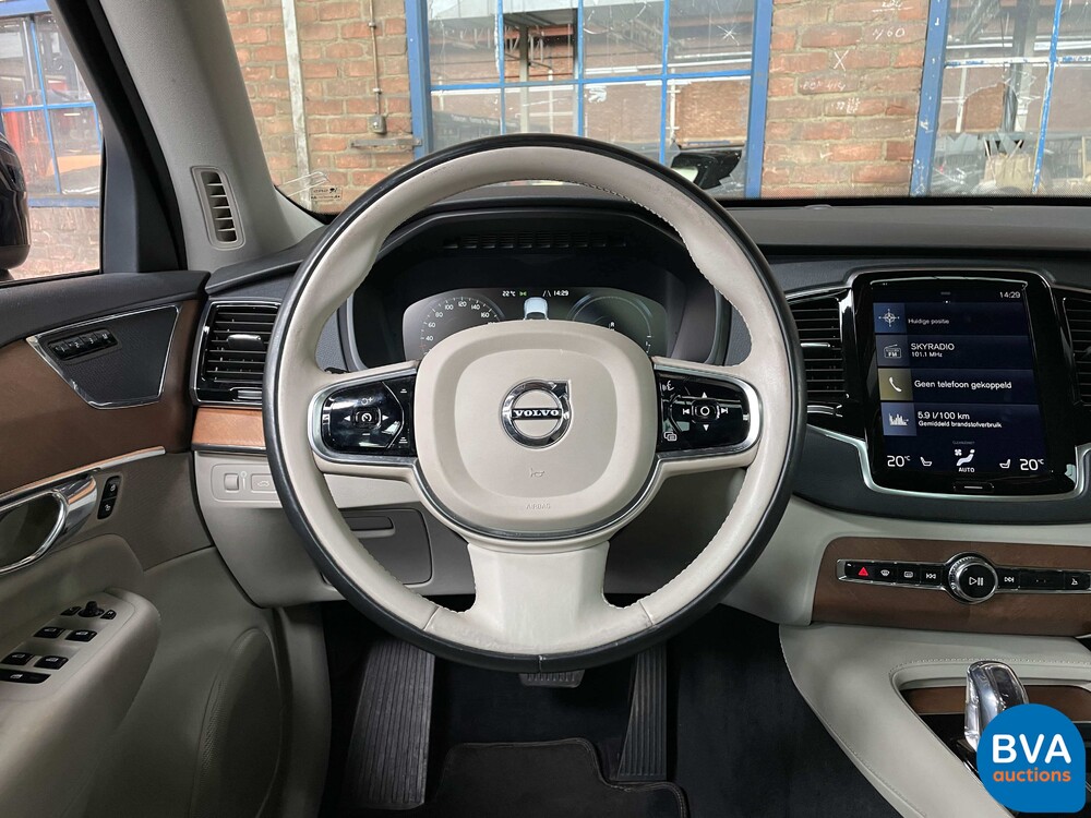 Volvo XC90 T8 Twin Engine AWD Inscription 7-Pers. 408hp 49gr. CO2 2016.