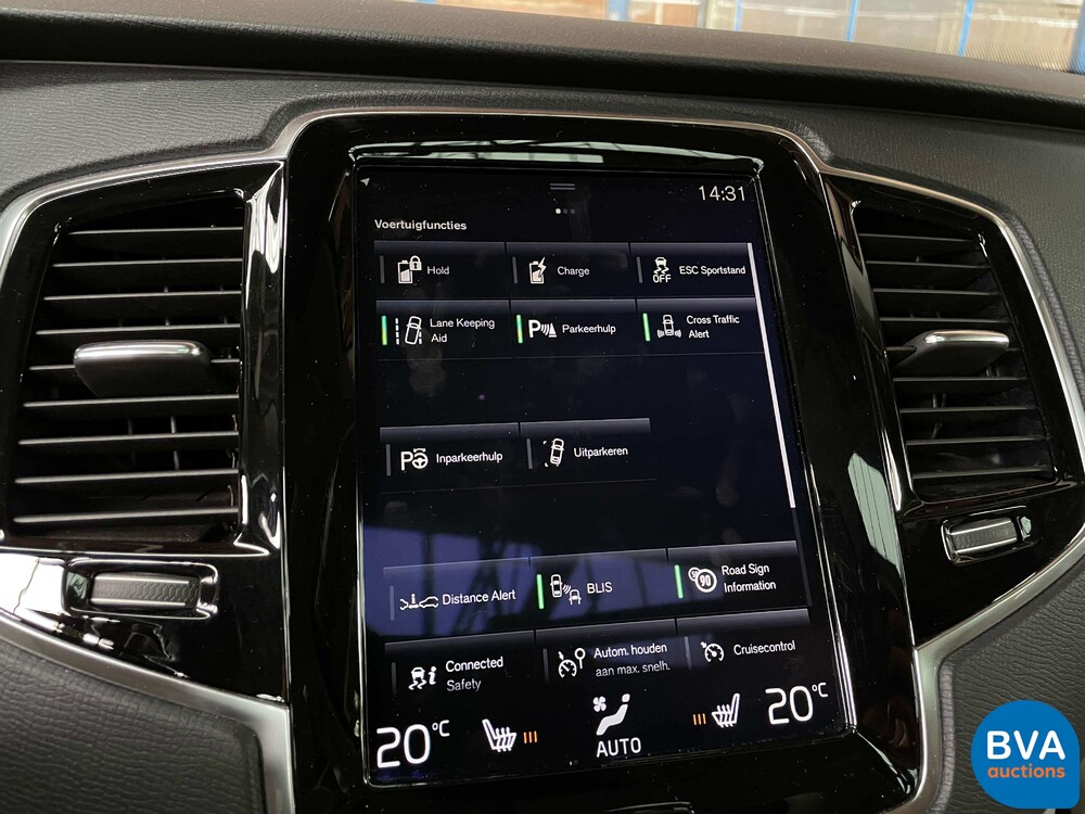 Volvo XC90 T8 Twin Engine AWD Inscription 7-Pers. 408hp 49gr. CO2 2016.