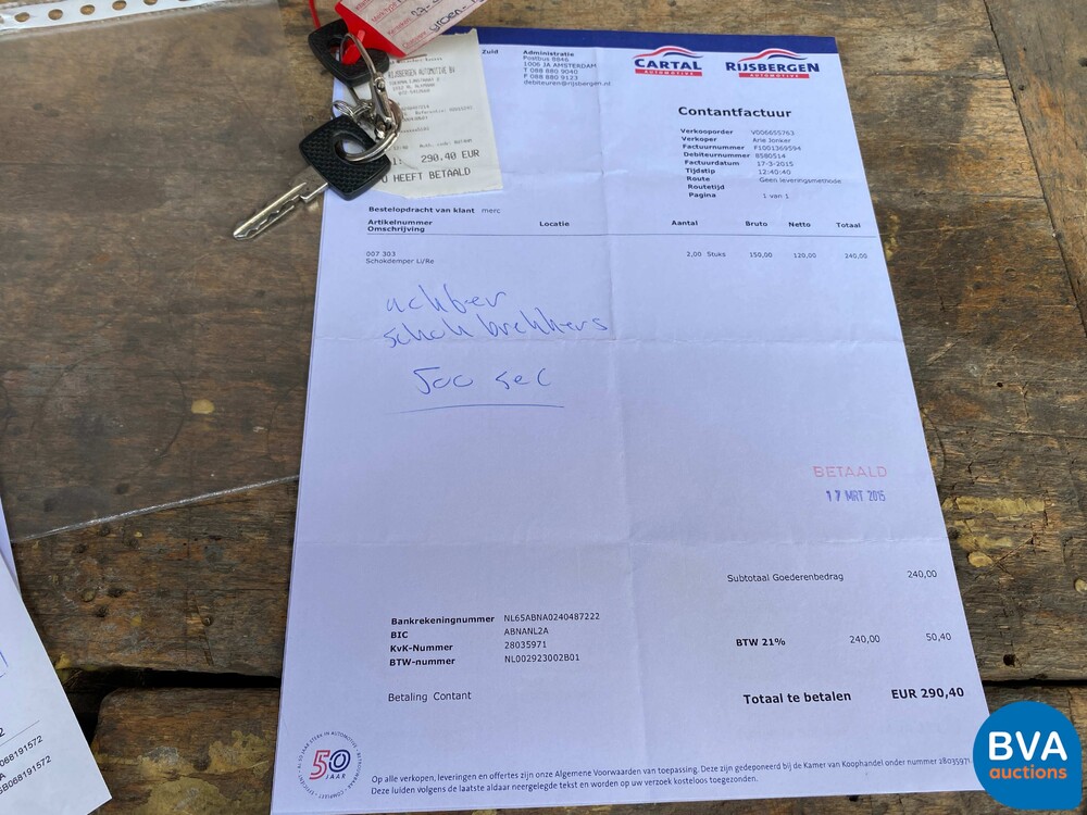 Mercedes-Benz 500SEC 231 PS S-Klasse 1983, 27-ZR-XV.