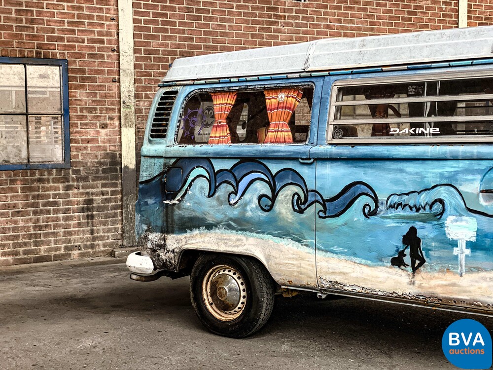 Volkswagen T2 Westfalia Wohnmobiltransporter 1972.