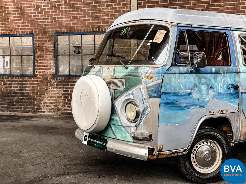 Volkswagen T2 Westfalia Wohnmobiltransporter 1972.