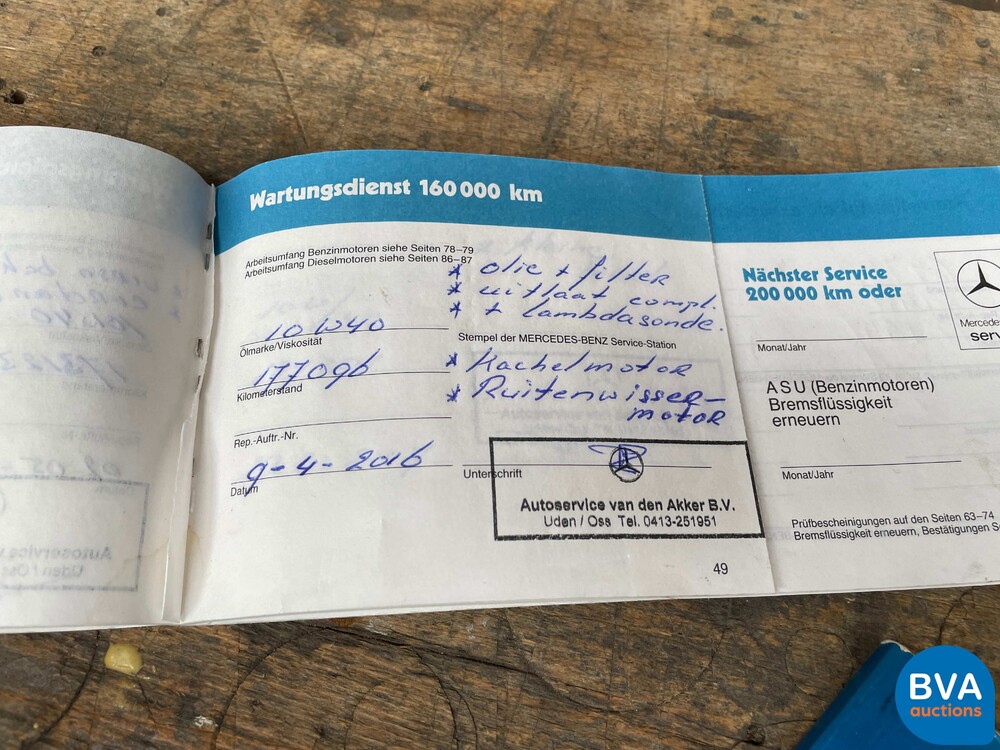 Mercedes-Benz 230E W124 132 PS 1986, 61-ZRZ-8.