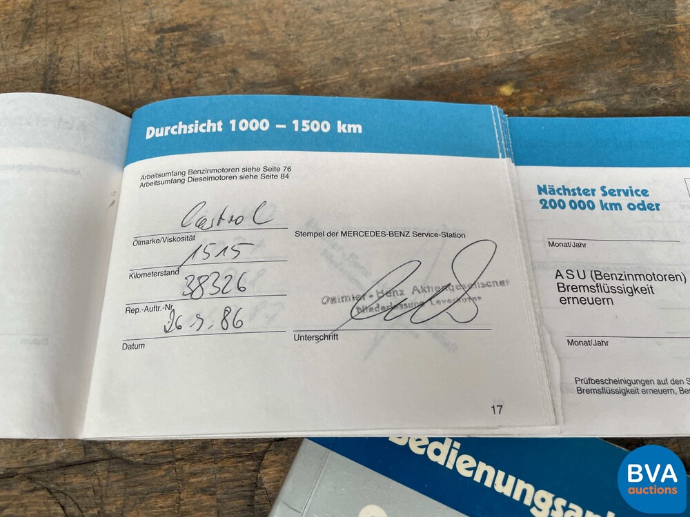 Mercedes-Benz 230E W124 132 PS 1986, 61-ZRZ-8.