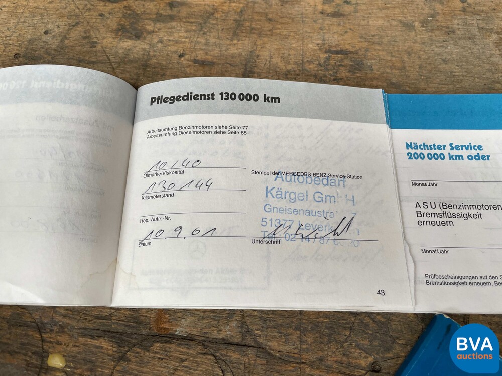 Mercedes-Benz 230E W124 132 PS 1986, 61-ZRZ-8.