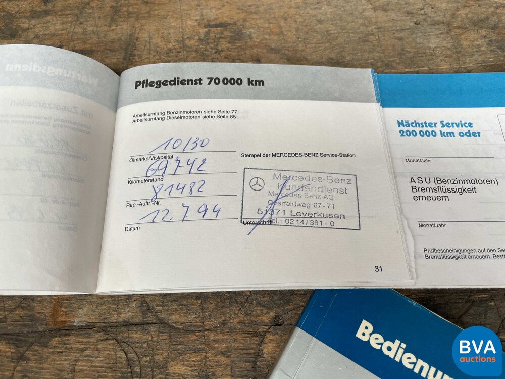 Mercedes-Benz 230E W124 132 PS 1986, 61-ZRZ-8.