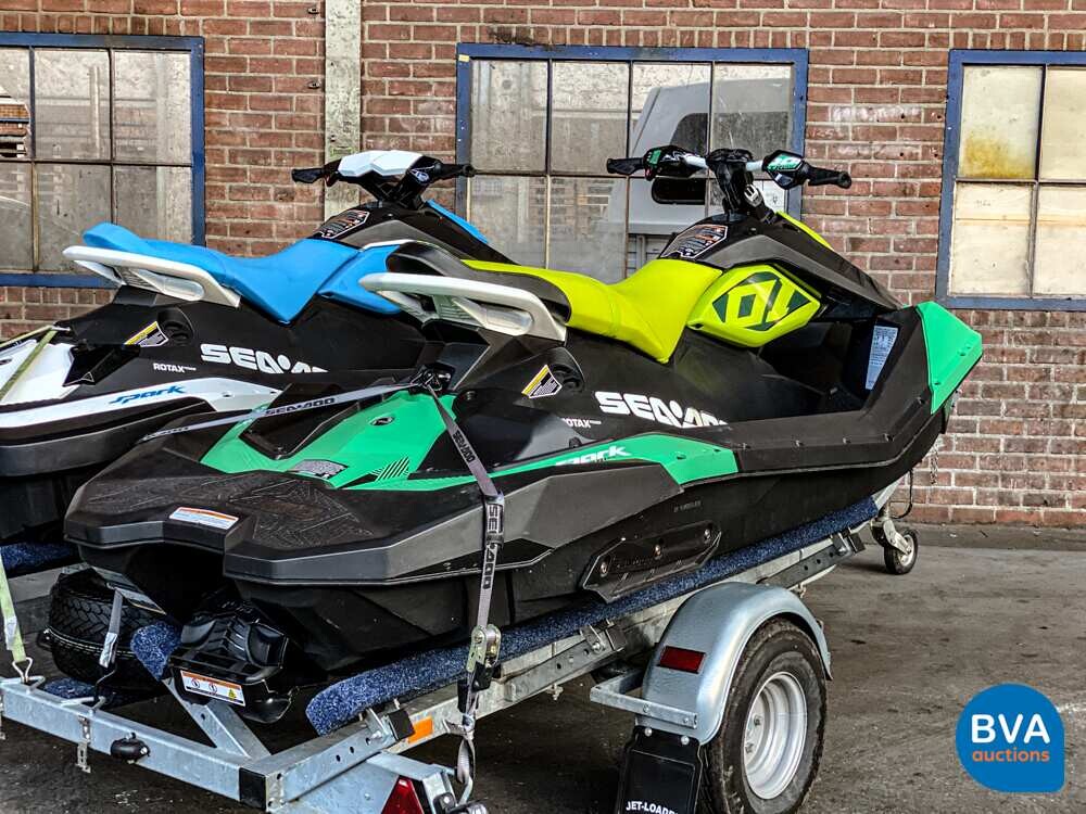 Seadoo Spark 2 up Trixx 90 PS Wassermotorrad Sea-Doo 2019 Jetski.