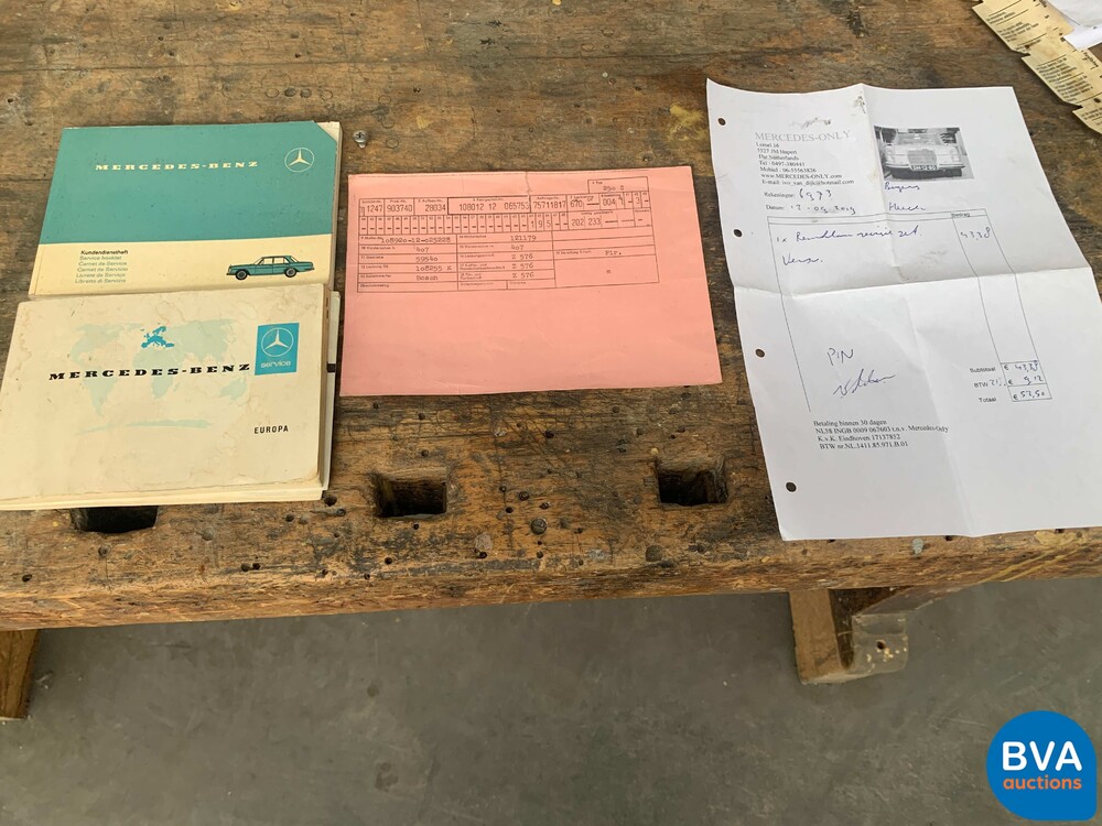 Mercedes-Benz 250S W108 2.5 131 PS 1967, AH-07-14.